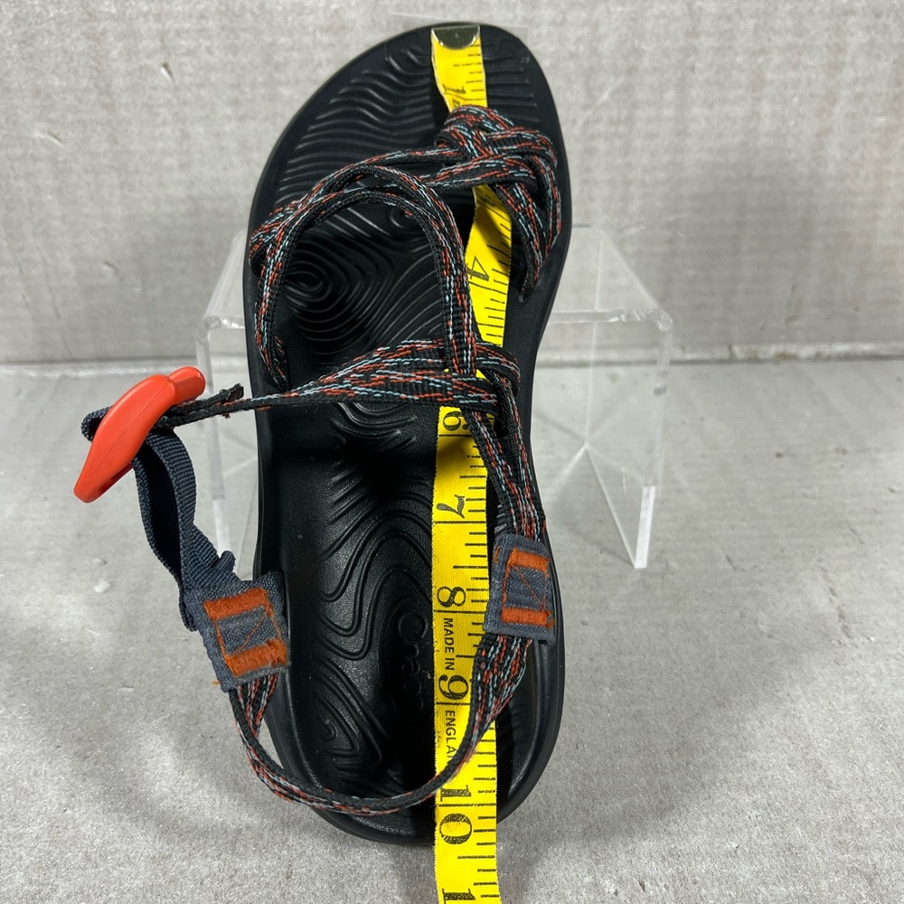 Chaco Women's ZX/2 Classic Navy/Orange/Light Blue Sandals Size 8 - Picture 8 of 11
